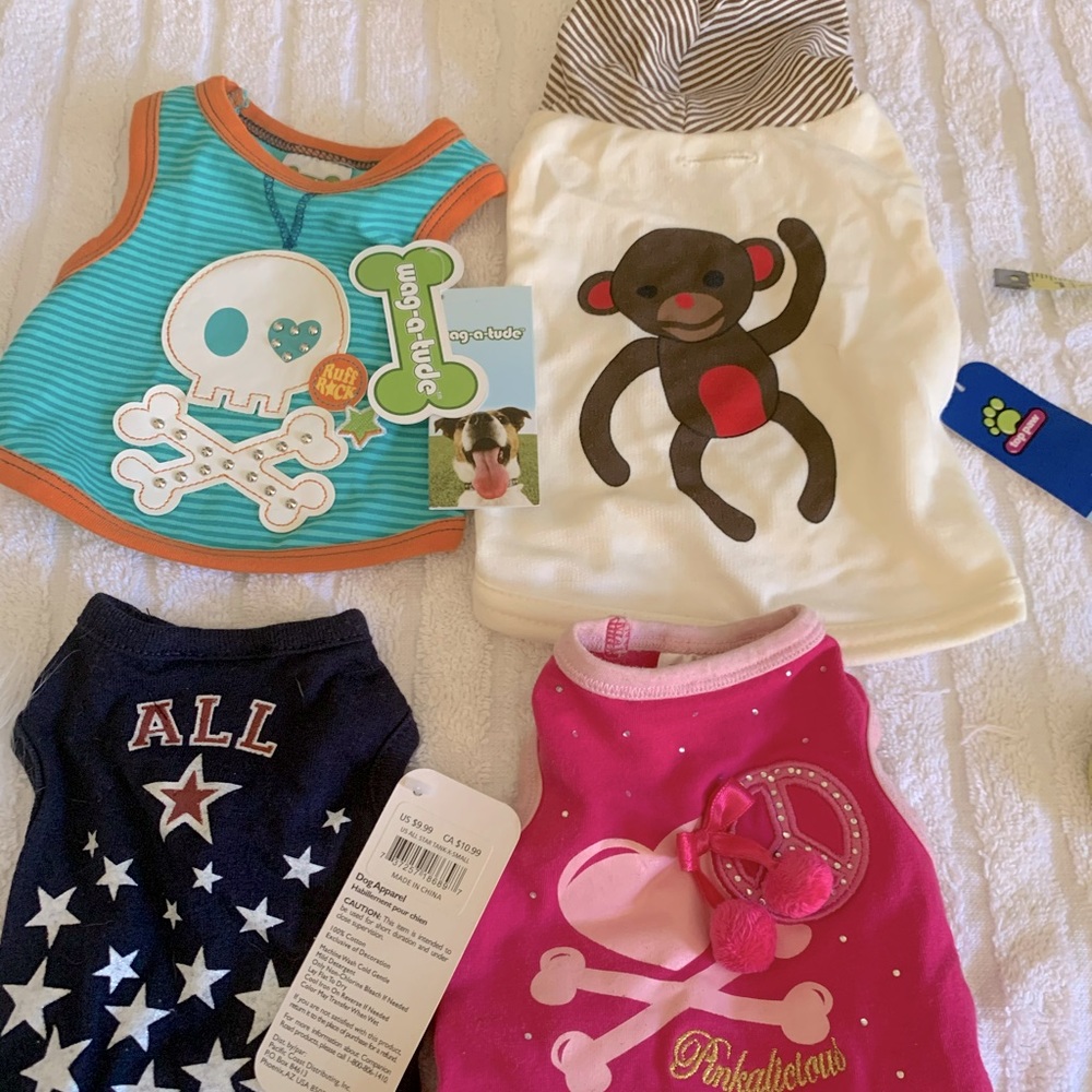Dog mini 4 outfits